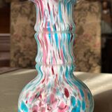 Legras vase in marmoreal glass