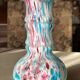 Vase Legras en verre  marmoréen