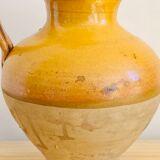 Vintage jug in glazed earth