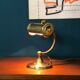 Lampe de notaire doré