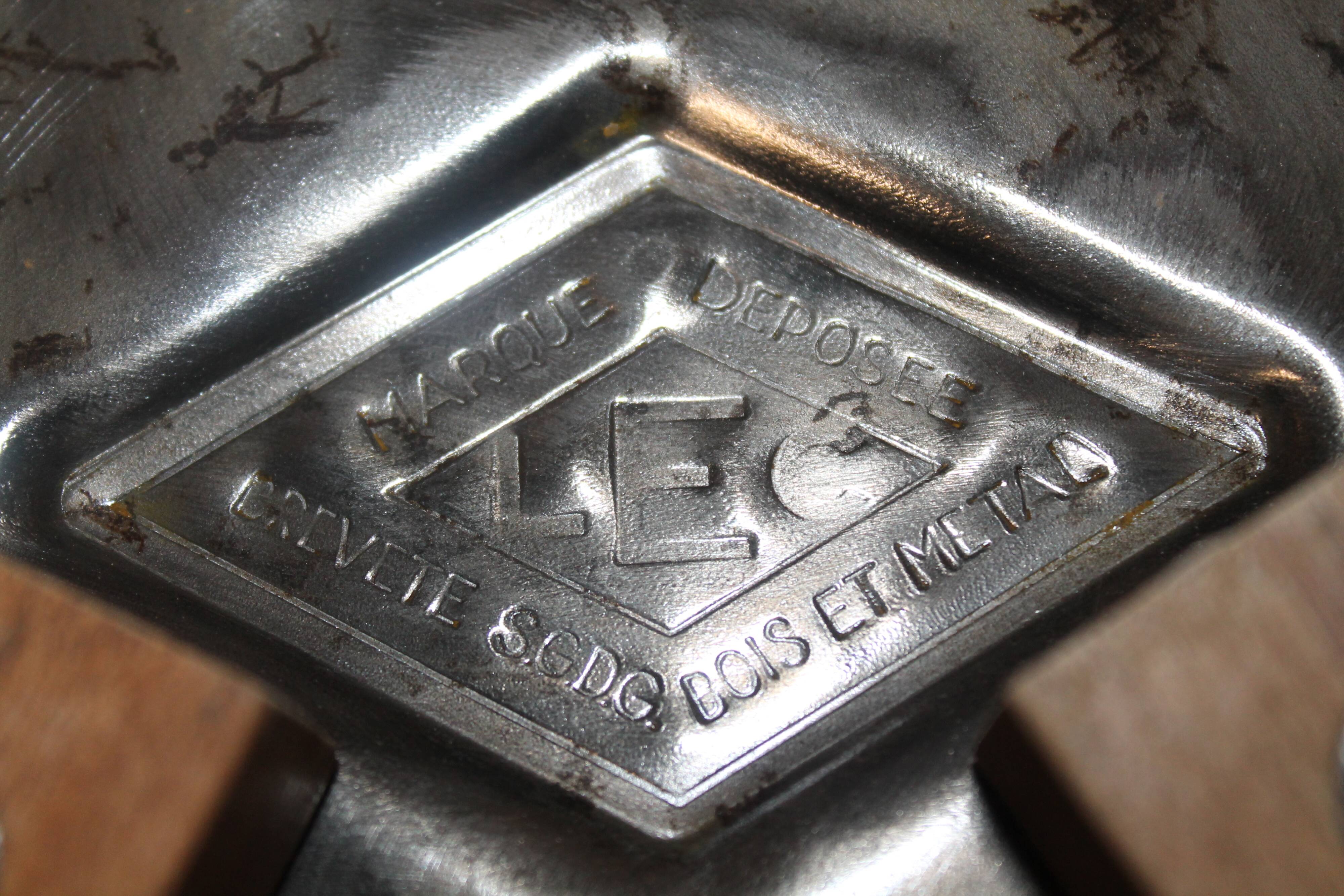 Set of two vintage LEC chairs