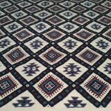 Tunisian hand-woven pure wool rug 295/202