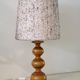 Kaiser Leuchten Bubble ceramic table lamp, Germany 1960