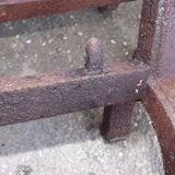 Pair of andirons in the XIXth cast