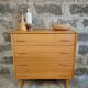 Commode vintage pieds fuselés