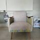 Restored Mid-Century Modern Scandinavian armchair