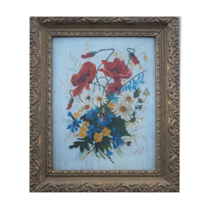 Tableau Jetée des fleurs des champs