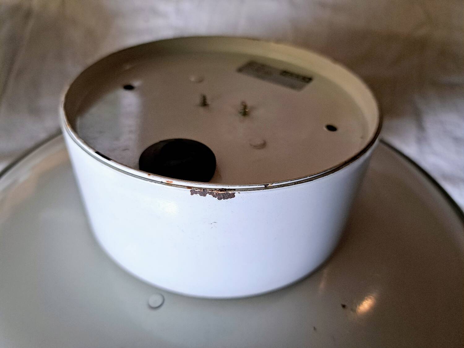 Pair of B. Gantzel ceiling lights for Ikea