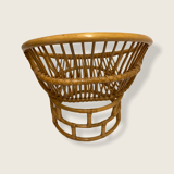 Rattan lounge chair
