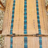 Rattan armchair / chaise longue