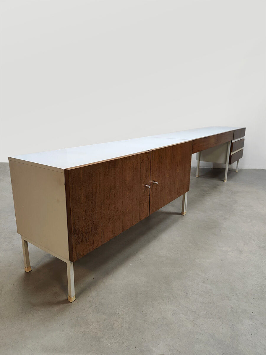 Vintage sideboard cabinet dressing table 'Two tone'