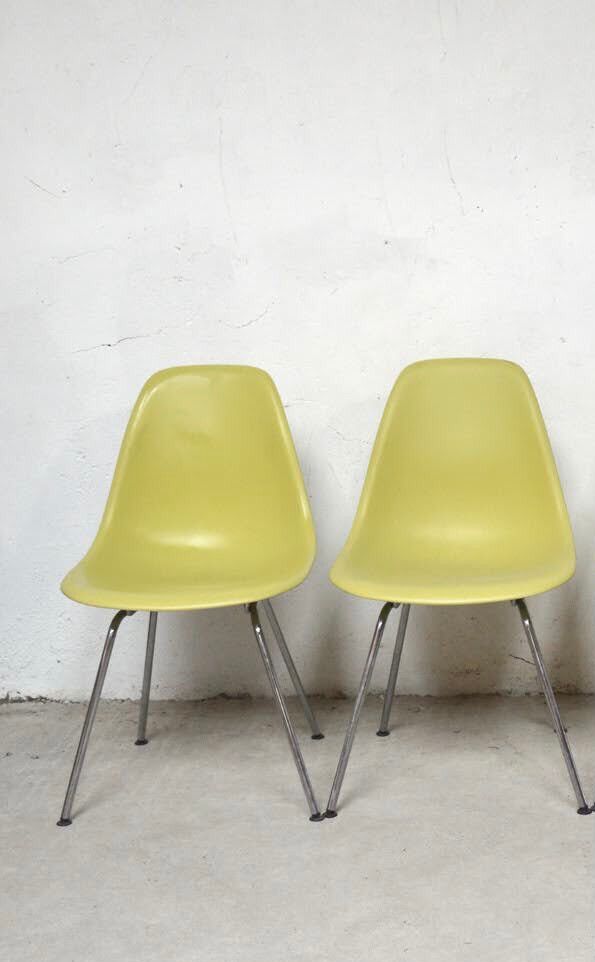 Chairs model DSX by Charles and Ray Eames for Vitra late twentieth