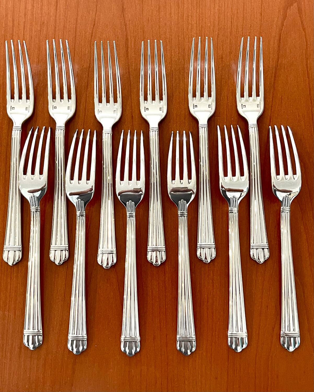 Christofle Aria, 48-piece flatware set, very good condition