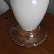 Lampe à poser en céramique craquelée, années 80
