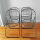 4 vintage folding chairs 1980 Niels Gammelgaard