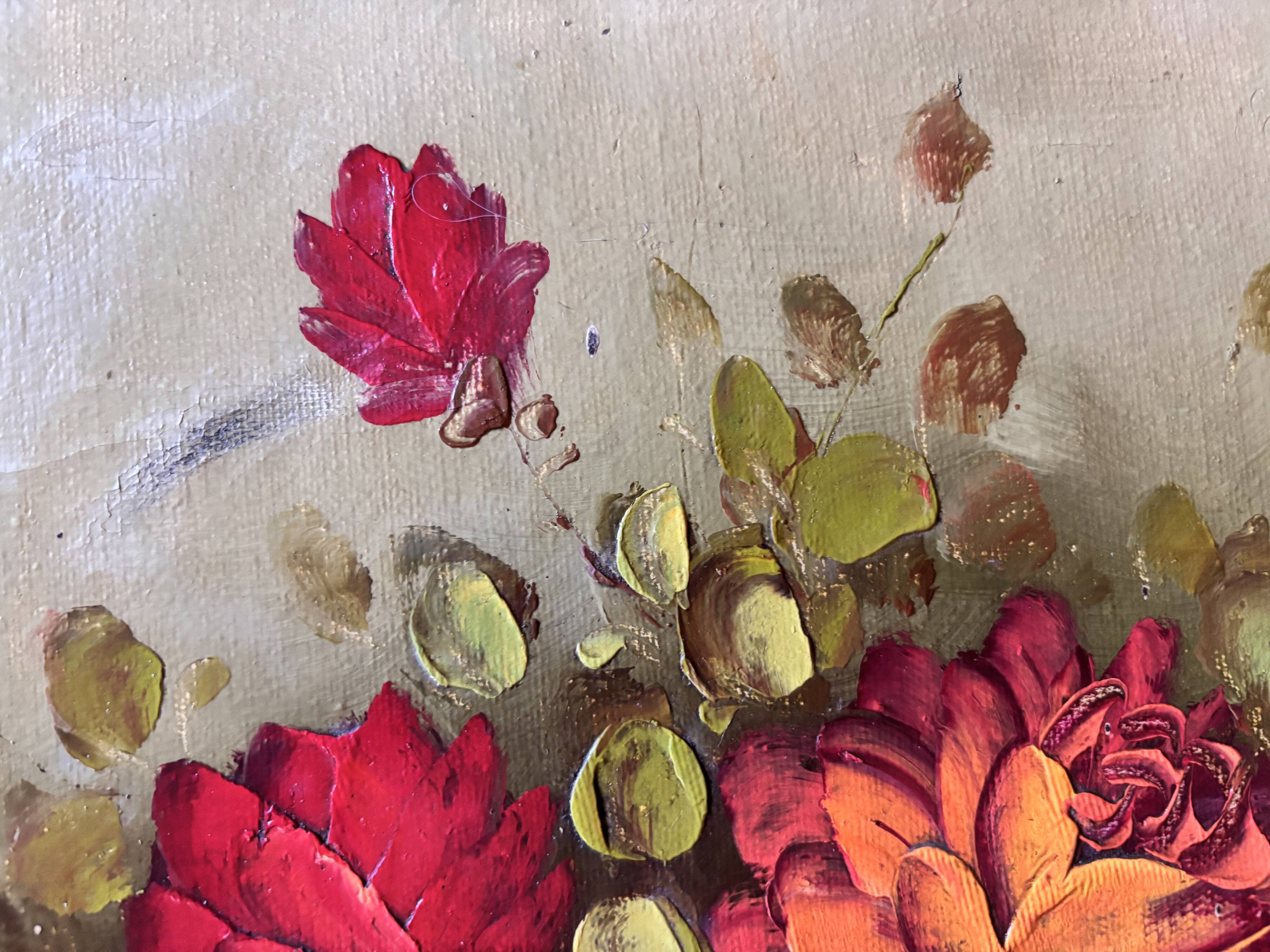 Rose painting by COPLEY