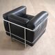 Cassina LC2 vintage lounge chair by Charlotte Perriand and Le Corbusier