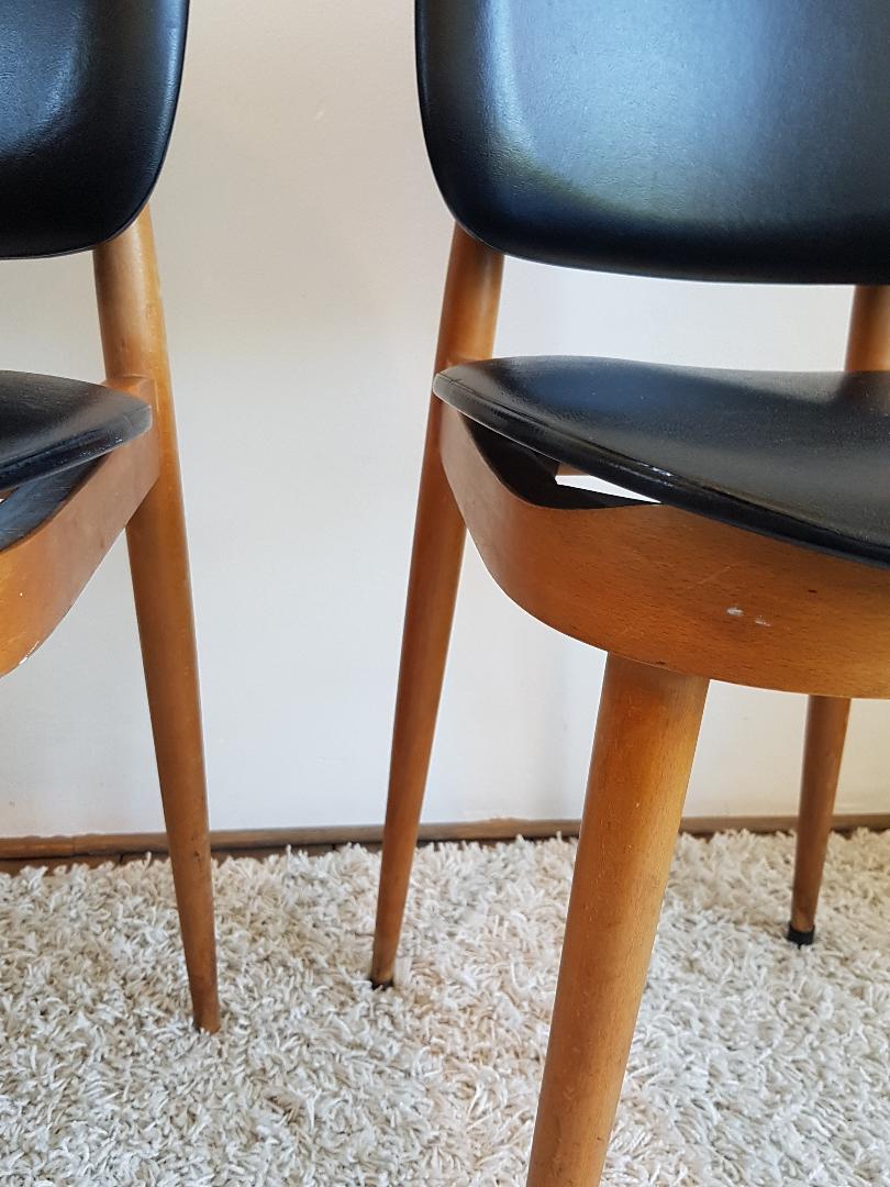 Pair of Baumann chairs model Pegasus circa 1960