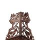 Antique Black Forest Corner Wall Console, late 1800s
