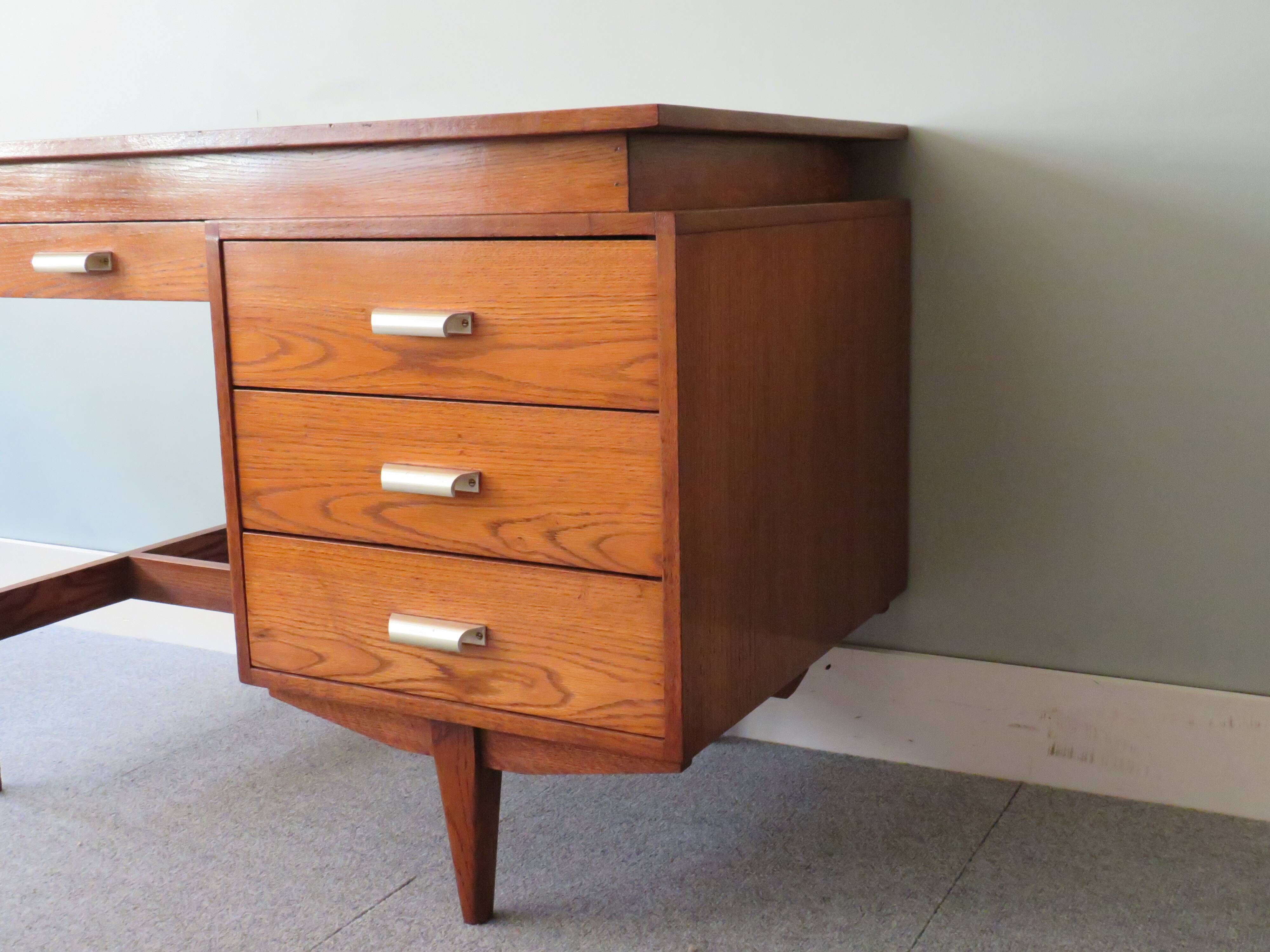 Vintage office 1960s oak