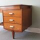 Vintage office 1960s oak