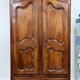 Large Louis XV walnut wardrobe, 19th century