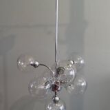 Sputnik chandelier of the 1970s by Massive Belgium