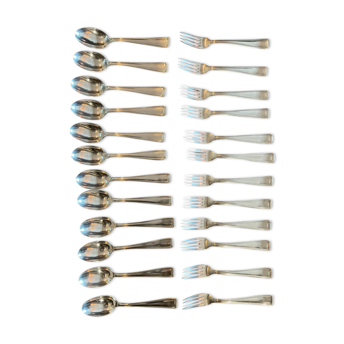 Box 12 spoons and 12 towels, House roussy toulouse