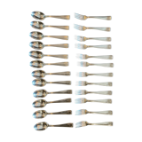 Box 12 spoons and 12 towels, House roussy toulouse