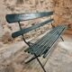 Antique folding garden bench – France – 1930s