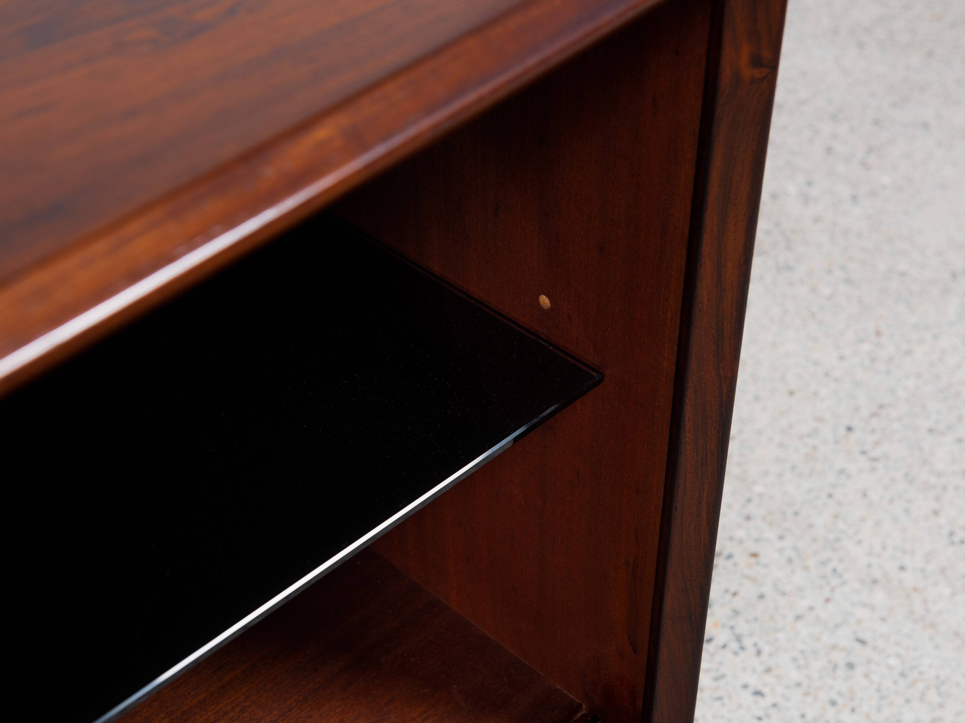 Midcentury Danish sideboard in rosewood by Svend Aage Madsen for HP Hansen