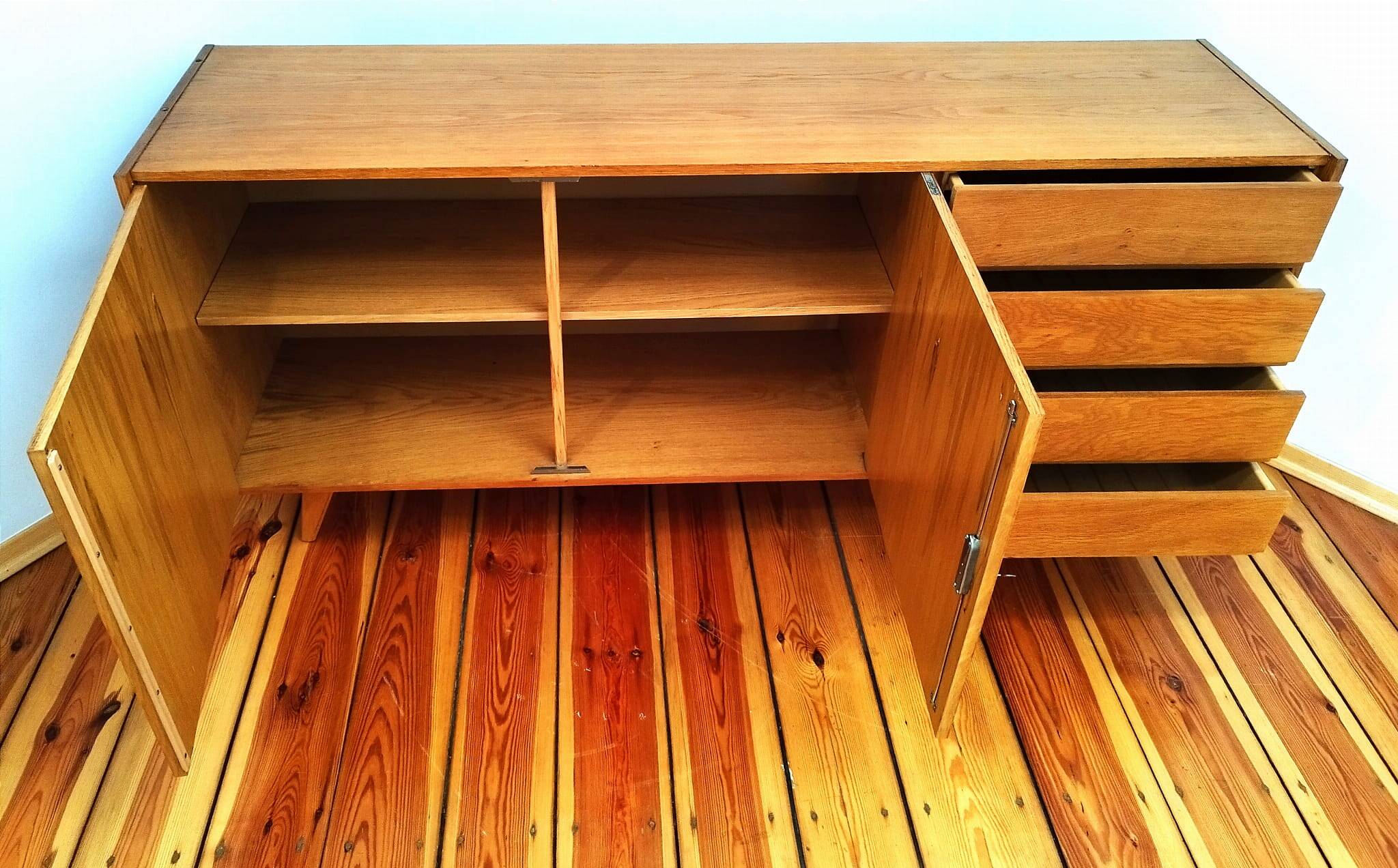 Czechoslovakian Sideboard by J. Jiroutek for Interier Prague, 1960s