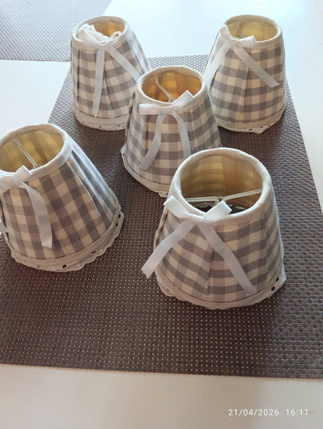 Vichy lampshade