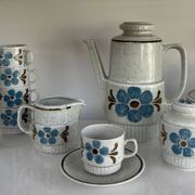 Bareuther waldsassen bavaria fine porcelain coffee service, year 1970
