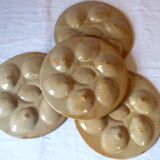 4 St Clément oyster plates