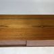 Buffet bas en teck vintage des années 60, style mid-century HiFi.