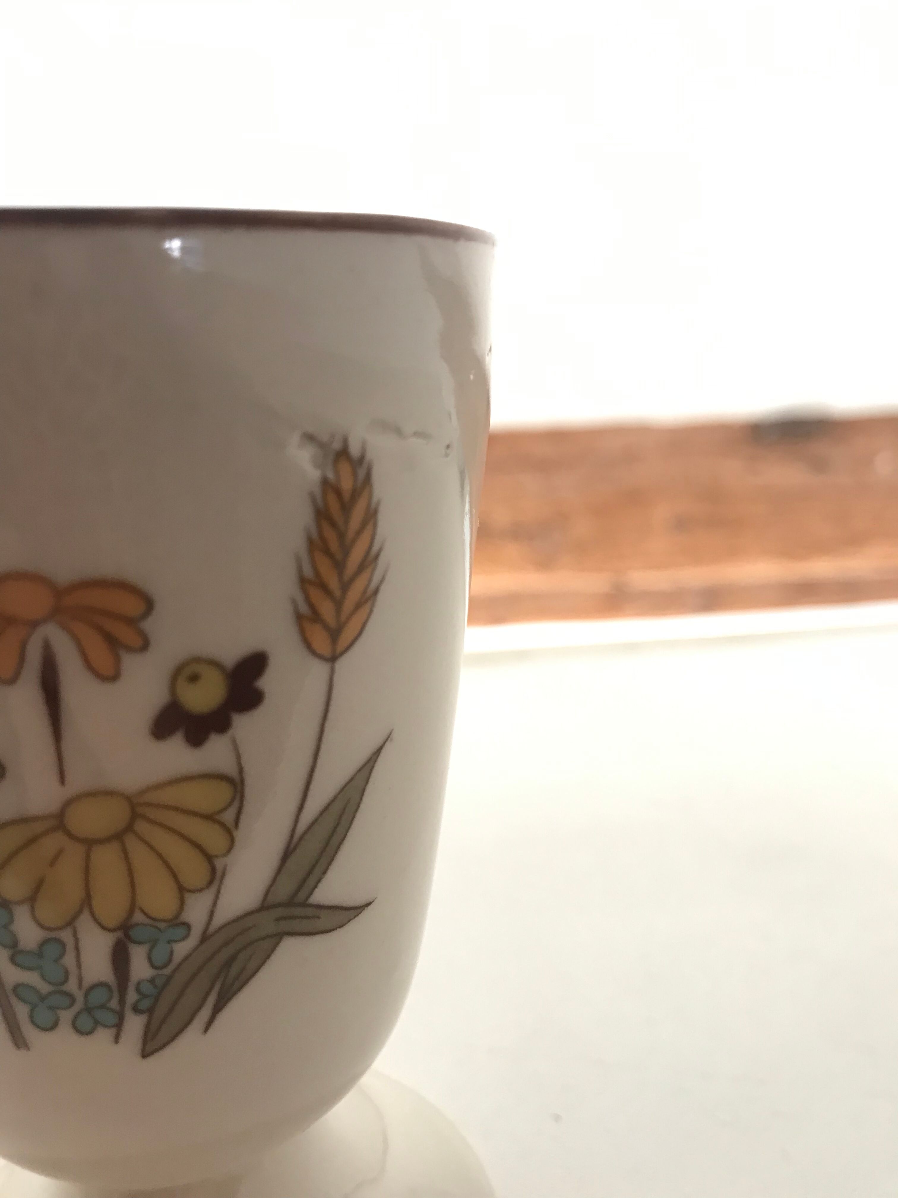 Set of 6 mazagrans in stoneware - coffee cups