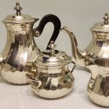 Silver-plated tea and coffee set