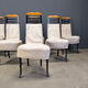 Vintage dining chairs by Giorgetti, 1970s