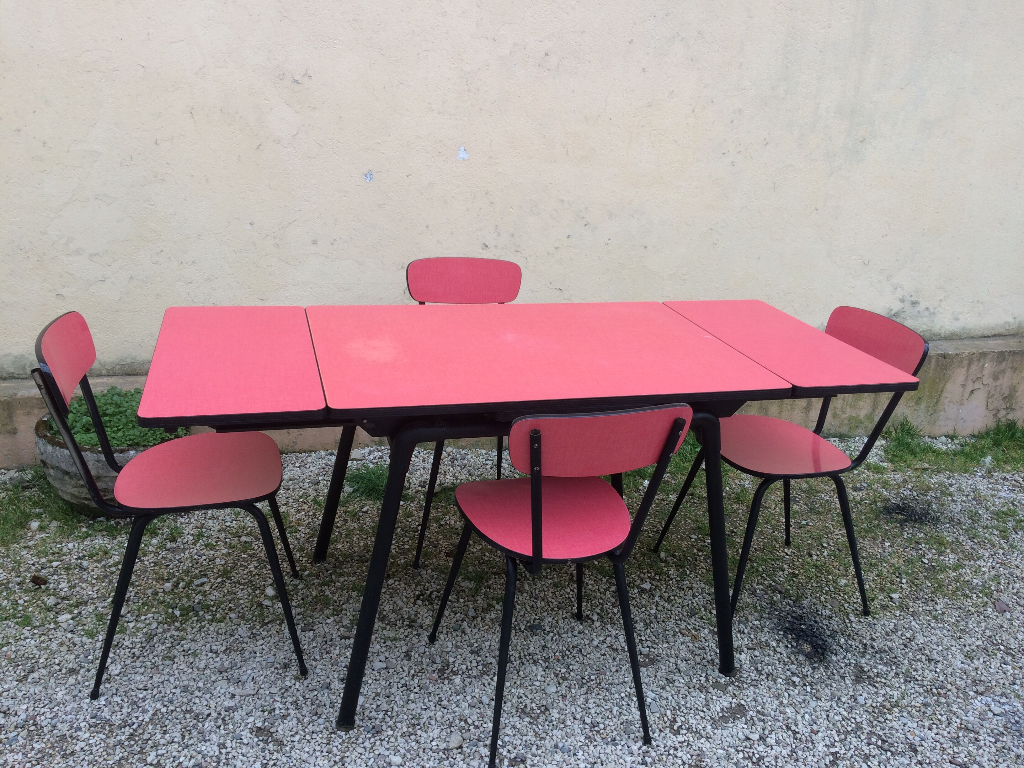 Formica table and chairs