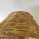 Round rattan basket 35 cm diameter