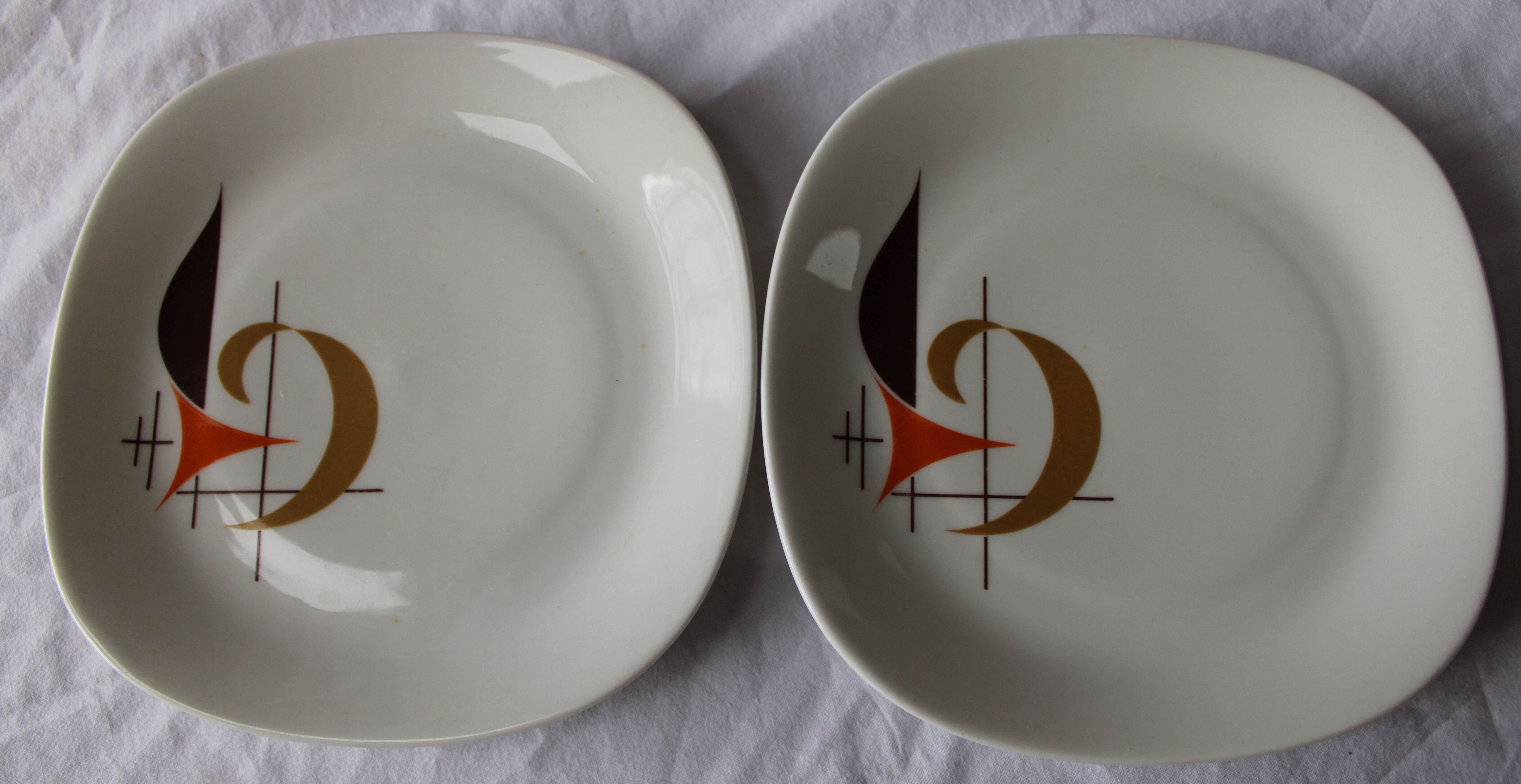 Dessert plates SCHIRNDING BAVARIA vintage