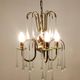 Postmodern Murano Glass Teardrop Chandelier in the Style of Venini, Italy