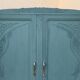 Armoire parisienne art déco bleue grisé 1930