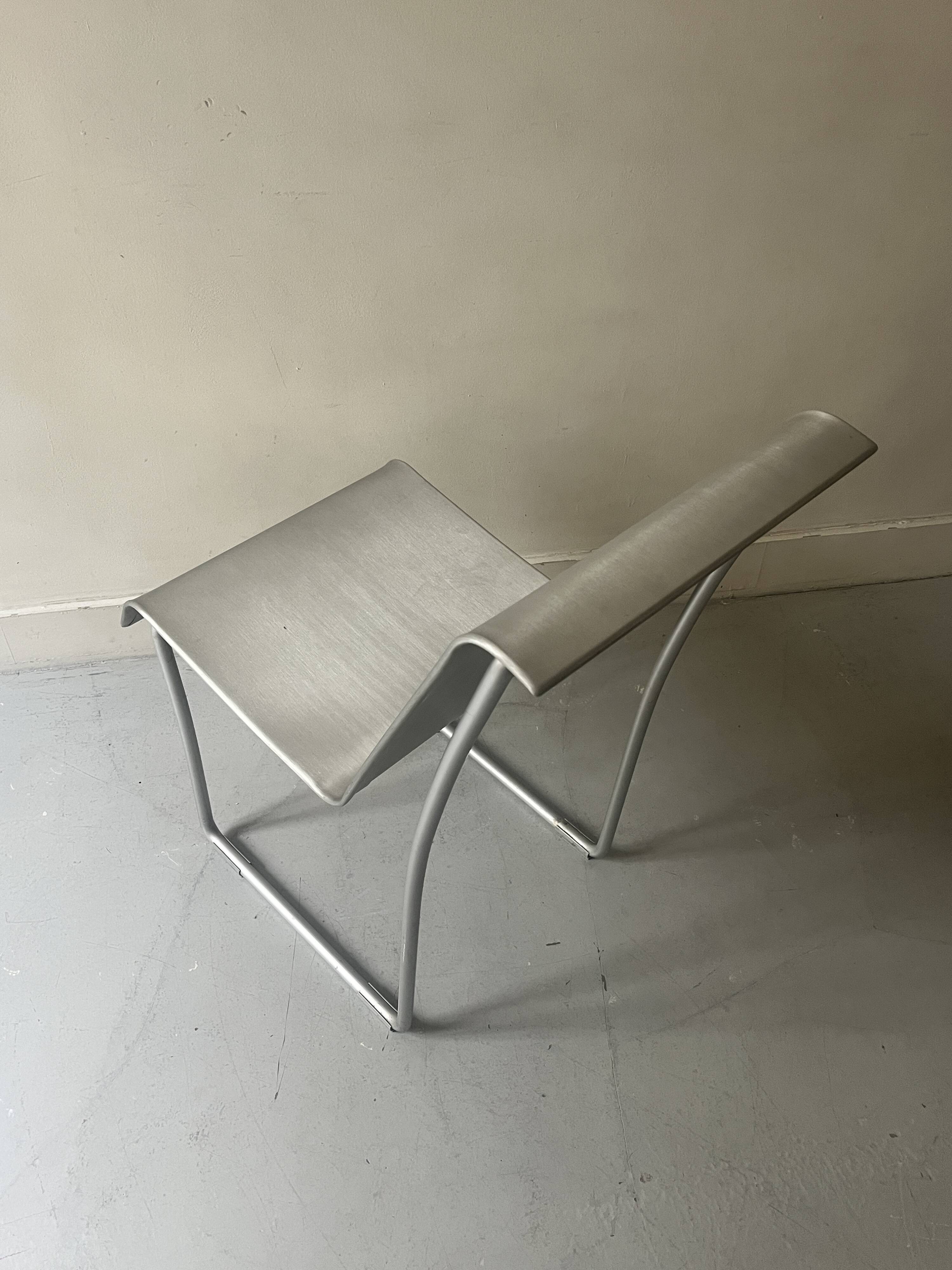 SUPERLIGHT chrome metal chair by Frank Gerhy, Edition Emeco USA