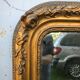 Miroir doré Louis XV ancien
