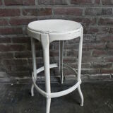 Tabouret en acier industriel