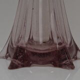 Art Czech glass vase, by Glasswork Novy Bor, 1950s