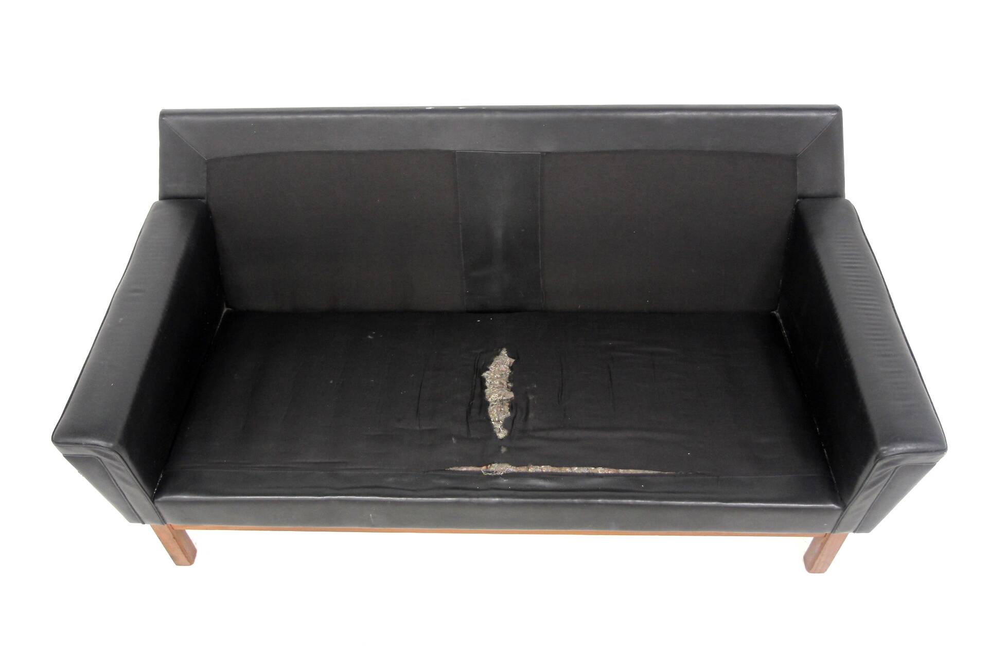 Scandinavian leather sofa "Åland", Möbel-Ikéa, Sweden, 1960