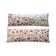Set of 2 vintage embroidered cushion covers 46x136 cm